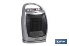 ELECTRIC FAN HEATER | FINLANDIA MODEL | TWO-HEAT SETTINGS: 750-1,500W | PTC CERAMIC FAN HEATER