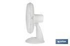 Ventilador Blanco Modelo Solano de 3 velocidades - Cofan