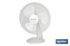 Ventilateur modèle Solano blanc à 3 vitesses - Cofan