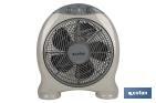 VENTILADOR COM TEMPORIZADOR MODELO CIERZO.