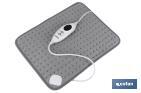 Grey electric heating pad | Available in two sizes to choose from | 6 heat settings - Cofan