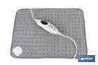 Grey electric heating pad | Available in two sizes to choose from | 6 heat settings - Cofan