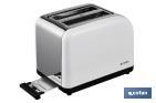 Toaster with LED display, Zorita Model - Cofan