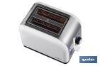 Toaster with LED display, Zorita Model - Cofan