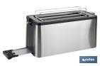 Toaster with two slots, Pasiego Model - Cofan