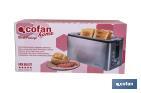 Tostador con dos ranuras Modelo Pasiego - Cofan