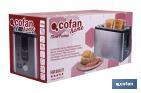 Tostador con dos ranuras Modelo Pasiego - Cofan