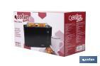 Tostador una ranura Modelo Centeno Negro Mate - Cofan