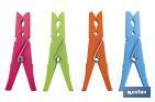 PINZAS DE PVC | PACK DE 12 UNIDADES | PRIMERA CALIDAD | MEDIDA 9 CM DE LONGITUD | PINZAS MULTIUSOS
