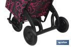 Carro Compra 4 Ruedas Mod.Maggio Fucsia - Cofan