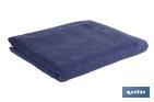 BATH SHEET | MARÍN MODEL | NAVY BLUE | 100% COTTON | WEIGHT: 580G/M2 | SIZE: 100 X 150CM