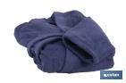 BATHROBE | MARÍN MODEL | NAVY BLUE | 100% COTTON | WEIGHT: 500G/M² | SEVERAL SIZES