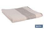 Guest towel | Alma Model | Nature colour | 100% cotton | Weight: 580g/m2 | Size: 30 x 50cm - Cofan