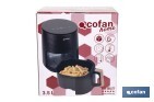 Friteuse à air chaud sans huile | Capacité de 3,5 litres - Cofan