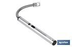 Electric lighter | USB rechargeable lighter | Plasma arc lighter | Flexible neck | Battery indicator | Size: 26 x 1.5cm - Cofan