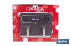 Freidora de aire dual | Pantalla táctil | 8 programas preestablecidos | Acabado inteligente | Capacidad: 8 litros | Potencia: 1700 W - Cofan