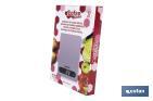 Digital kitchen scale available in 3 colours | LED display | 4 high-precision sensors - Cofan