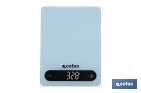 Digital kitchen scale available in 3 colours | LED display | 4 high-precision sensors - Cofan