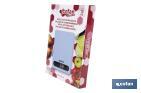 Digital kitchen scale available in 3 colours | LED display | 4 high-precision sensors - Cofan