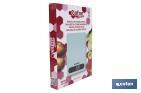 Digital kitchen scale available in 3 colours | LED display | 4 high-precision sensors - Cofan