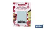 Digital kitchen scale available in 3 colours | LED display | 4 high-precision sensors - Cofan