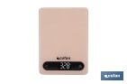 Digital kitchen scale available in 3 colours | LED display | 4 high-precision sensors - Cofan