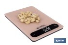 Digital kitchen scale available in 3 colours | LED display | 4 high-precision sensors - Cofan