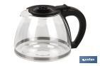 GLASS COFFEE POT, MARGOT MODEL