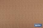 Alfombra Jacquard lisa | Color beige | Antideslizante - Cofan