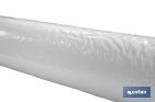 Rollo de protector de mesa | Color: blanco | Material: PVC | Absorbente | Medidas: 1,40 x 50 M - Cofan