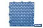 Loseta Alveolada | Set de 4 Unidades | 4 colores diferentes | Material PVC | Medidas 33 x 33 x 2 cm - Cofan