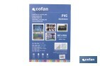 Loseta Alveolada | Set de 4 Unidades | 4 colores diferentes | Material PVC | Medidas 33 x 33 x 2 cm - Cofan