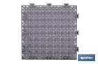 Loseta Alveolada | Set de 4 Unidades | 4 colores diferentes | Material PVC | Medidas 33 x 33 x 2 cm - Cofan