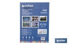 Loseta Alveolada | Set de 4 Unidades | 4 colores diferentes | Material PVC | Medidas 33 x 33 x 2 cm - Cofan