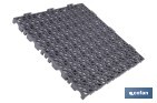 Loseta Alveolada | Set de 4 Unidades | 4 colores diferentes | Material PVC | Medidas 33 x 33 x 2 cm - Cofan