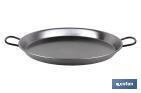 Polished steel paella pan | Different sizes | Traditional paella pan | Paella pan with 2 handles | Different diameters - Cofan