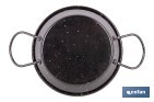 Paellera de Acero Esmaltado | Paellera Tradiconal | Paellera con 2 Asas | Varios Diámetros - Cofan