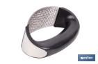 Prensador de ajos ergonómico | Material: acero inoxidable | Apto para lavavajillas, fácil de limpiar - Cofan