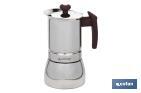 CAFETIÈRE FABRIQUÉE EN ACIER INOX. | PLUSIEURS CAPACITÉS