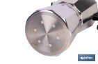 Cafetera italiana inducción | Material: aluminio | Mangos de nylon | Apta para todo tipo de fuegos | Disponible en diferentes capacidades - Cofan