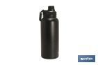 Extreme sports water bottle | Black | Capacity: 550ml or 950ml - Cofan