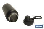 Extreme sports water bottle | Black | Capacity: 550ml or 950ml - Cofan