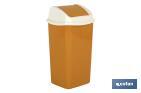 Yellow swing top bin - Cofan