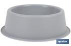 Round food bowl for pets | Available in 2 colours | Size: 24.5 x 7.5cm - Cofan