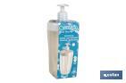 Dispenser per sapone | Due colori | Capacità da 870 ml - Cofan