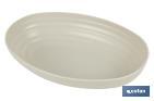 Multipurpose oval serving dish | Available in 2 colours | Size: 24 x 16 x 5.5cm - Cofan