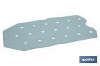 Tappetino da bagno rettangolare | Ideale per doccia o vasca | Superficie antiscivolo | Vari colori | Dimensioni: 36 x 72 cm - Cofan
