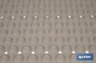 Rectangular bath mat | Suitable for shower tray or bathtub | Non-slip mat | Available in various colours | Size: 40 x 104cm - Cofan