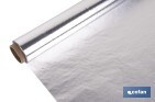 Household aluminium foil roll | Size: 16, 30 or 50m | 30cm width | Box with cutting edge | Non-stick | Multipurpose - Cofan