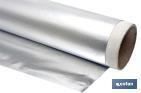 Household aluminium foil roll | Size: 16, 30 or 50m | 30cm width | Box with cutting edge | Non-stick | Multipurpose - Cofan